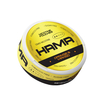 Orange & Mango Hama Nicotine Pouches - 12mg