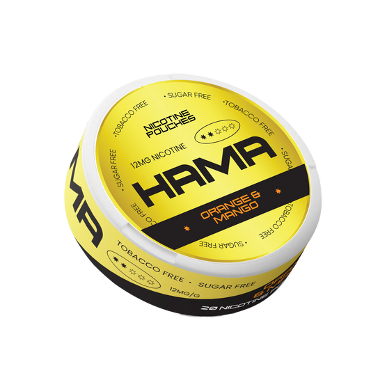Orange & Mango Hama Nicotine Pouches - 12mg
