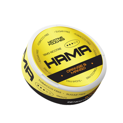Orange & Mango Hama Nicotine Pouches - 18mg