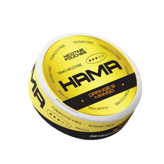 Orange & Mango Hama Nicotine Pouches - 18mg